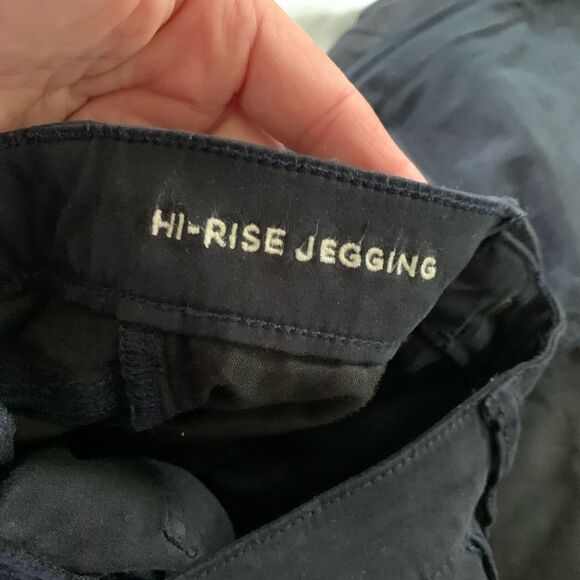 American Eagle Hi-Rise jegging black strech pants Womans size 4 - Picture 10 of 11